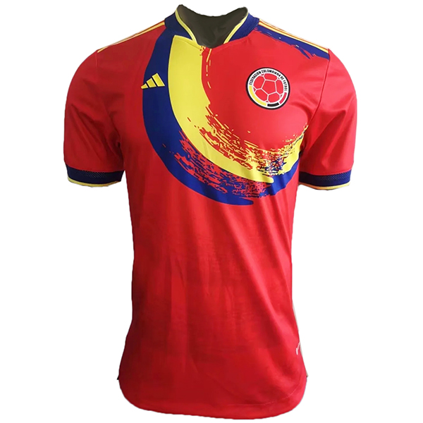 Colombie versione speciale per giocatore maglia da calcio uniforme da calcio da uomo maglia rossa 2022-2023